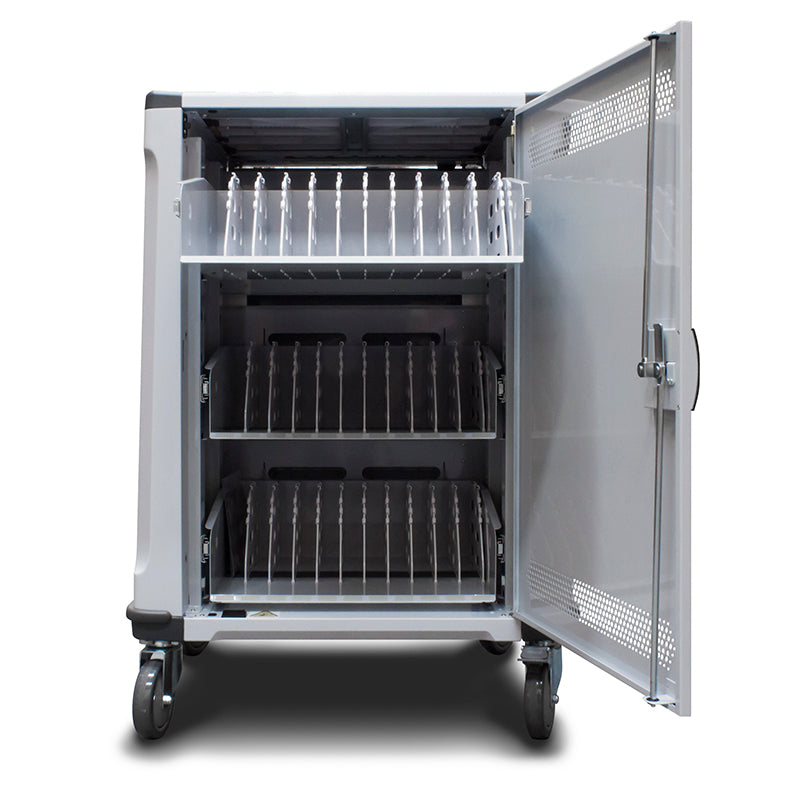 Smartbox 32 Bay Notebook/Chromebook & Tablet Charging Trolley