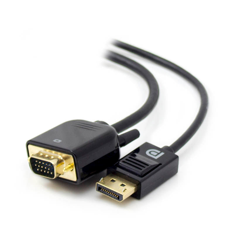 SmartConnect DisplayPort to VGA Cable Male to Male - Premium Series