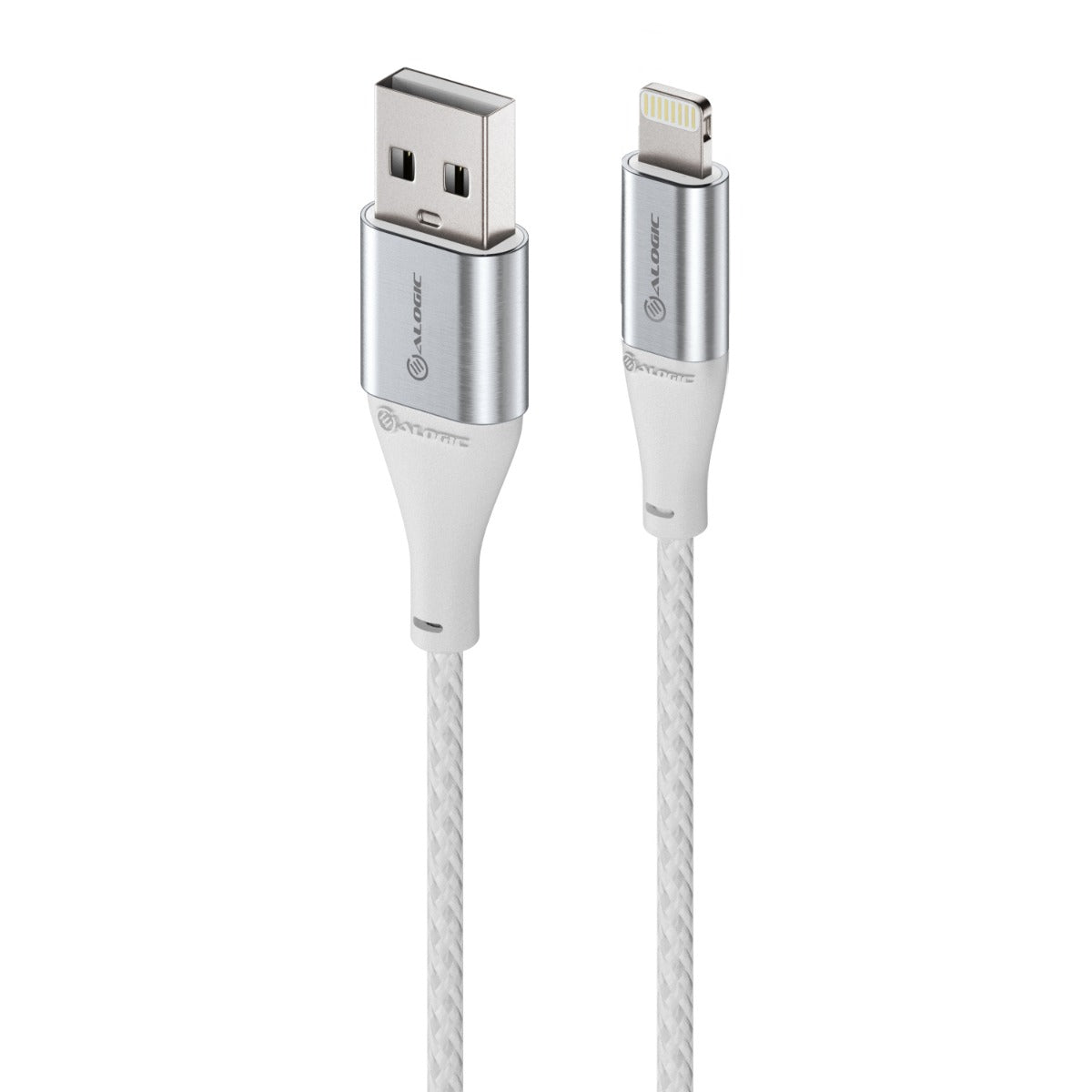 SUPER Ultra USB-A to Lightning Cable -Silver-1.5m