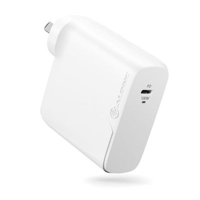 1X100 Rapid Power 100W GaN Charger - Includes 2m 100W USB-C Charging Cable