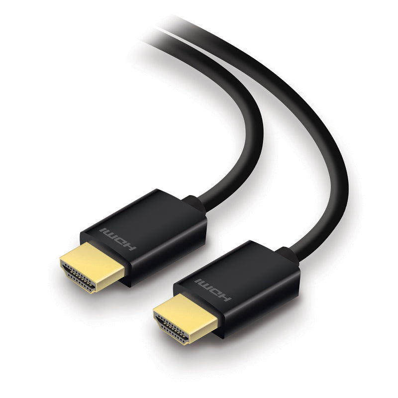 High Speed HDMI Cable with Ethernet Ver 2.0 Male to Male - Carbon Series - 0.5m