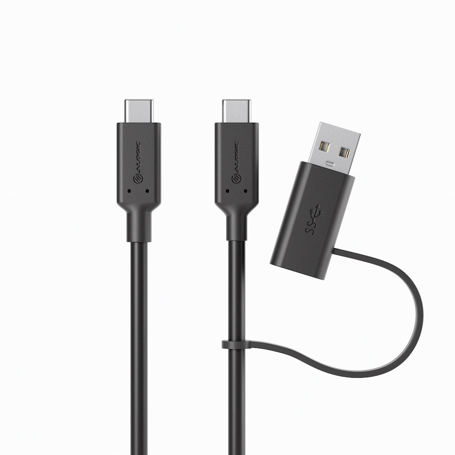 Elements Series USB-C to USB-C Cable with USB-A Adapter - 1.2m - Male-Male - 5A/10Gbps