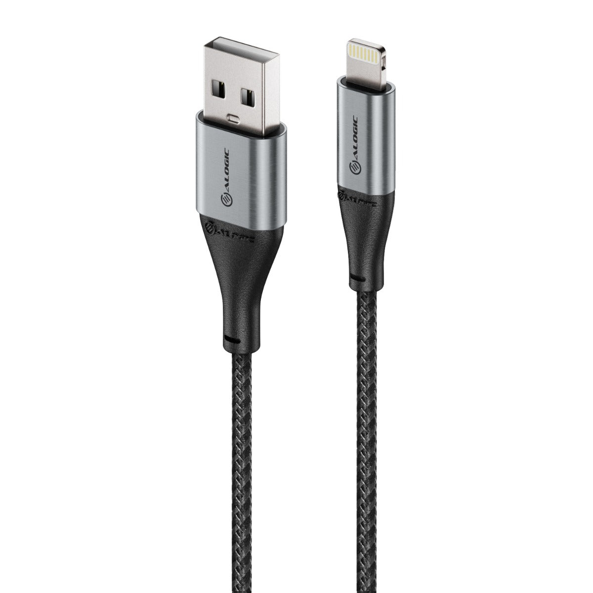 SUPER Ultra USB-A to Lightning Cable -Space Grey-1.5m