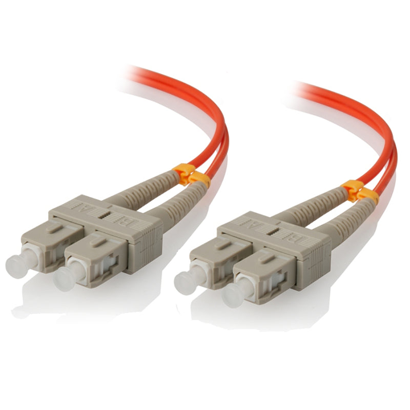 SC-SC Multi Mode Duplex LSZH Fibre Cable 62.5/125 OM1