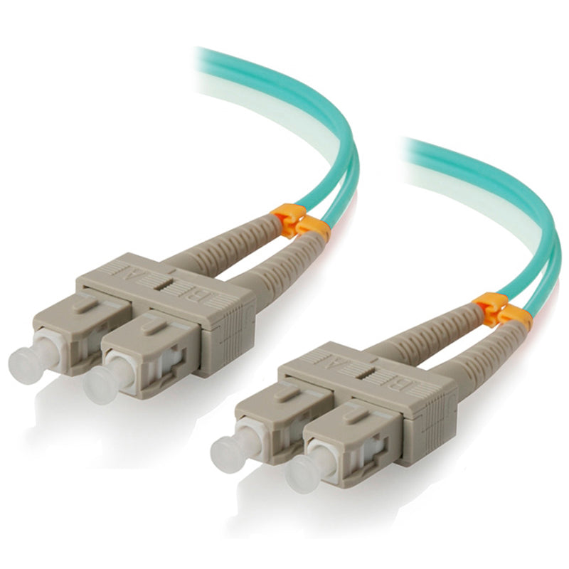 SC-SC 40G/100G Multi Mode Duplex LSZH Fibre Cable 50/125 OM4