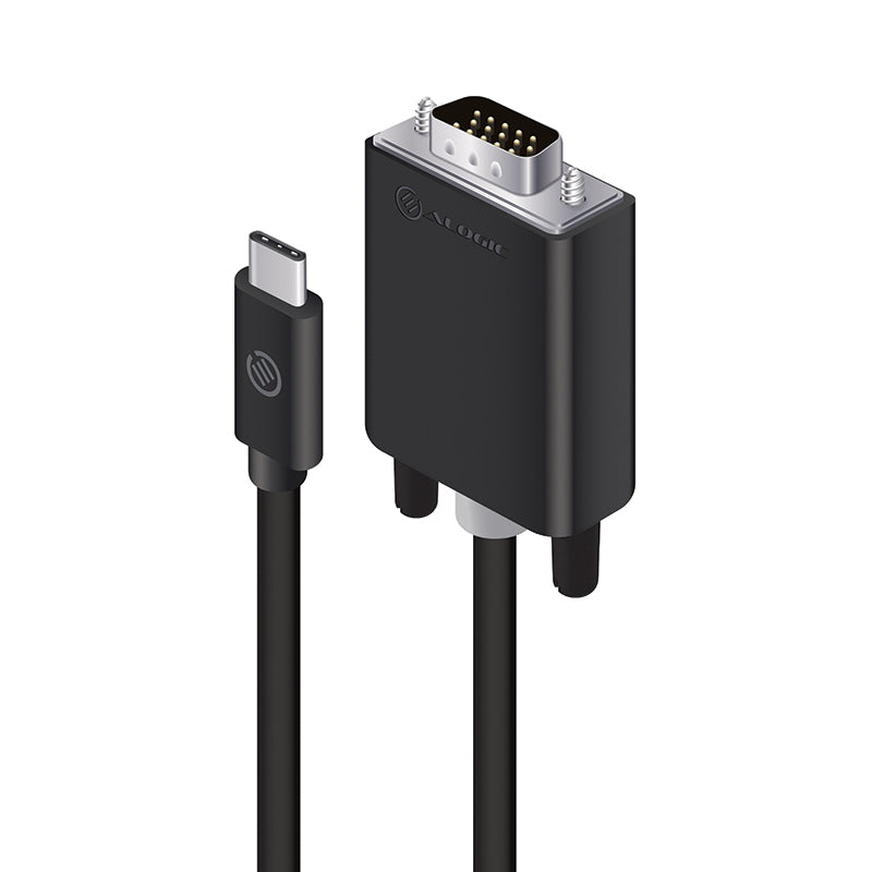 USB-C to VGA Cable - Male to Male - Retail