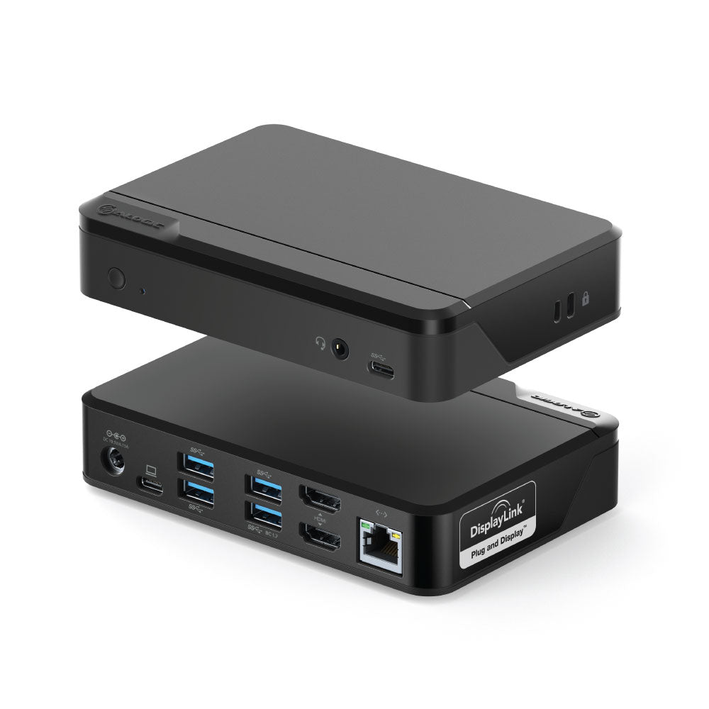Universal Twin HD Pro Docking Station with 85W Power Delivery and USB-C & USB-A compatibility - Dual Display 1080p@60Hz