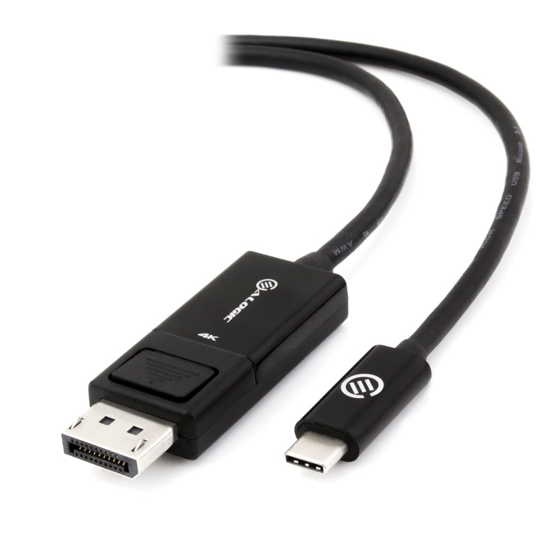 USB-C to DisplayPort Cable with 4K Support - Male to Male - Retail