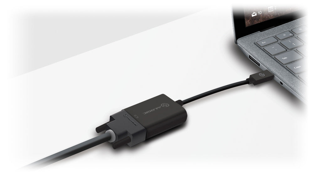 Mini DisplayPort to VGA Adapter - Male to Female - Premium Series - 20cm