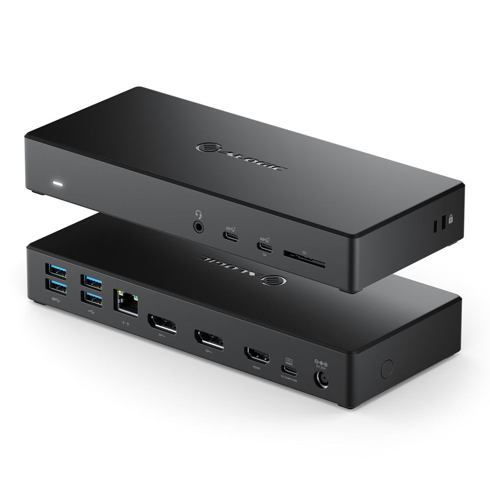 USB-C Triple Display DP Alt. Mode Docking Station - MA3 with 100W Power Delivery (Laptop Charging) - 2 x DP and 1 x HDMI with up to 4K 60Hz Support